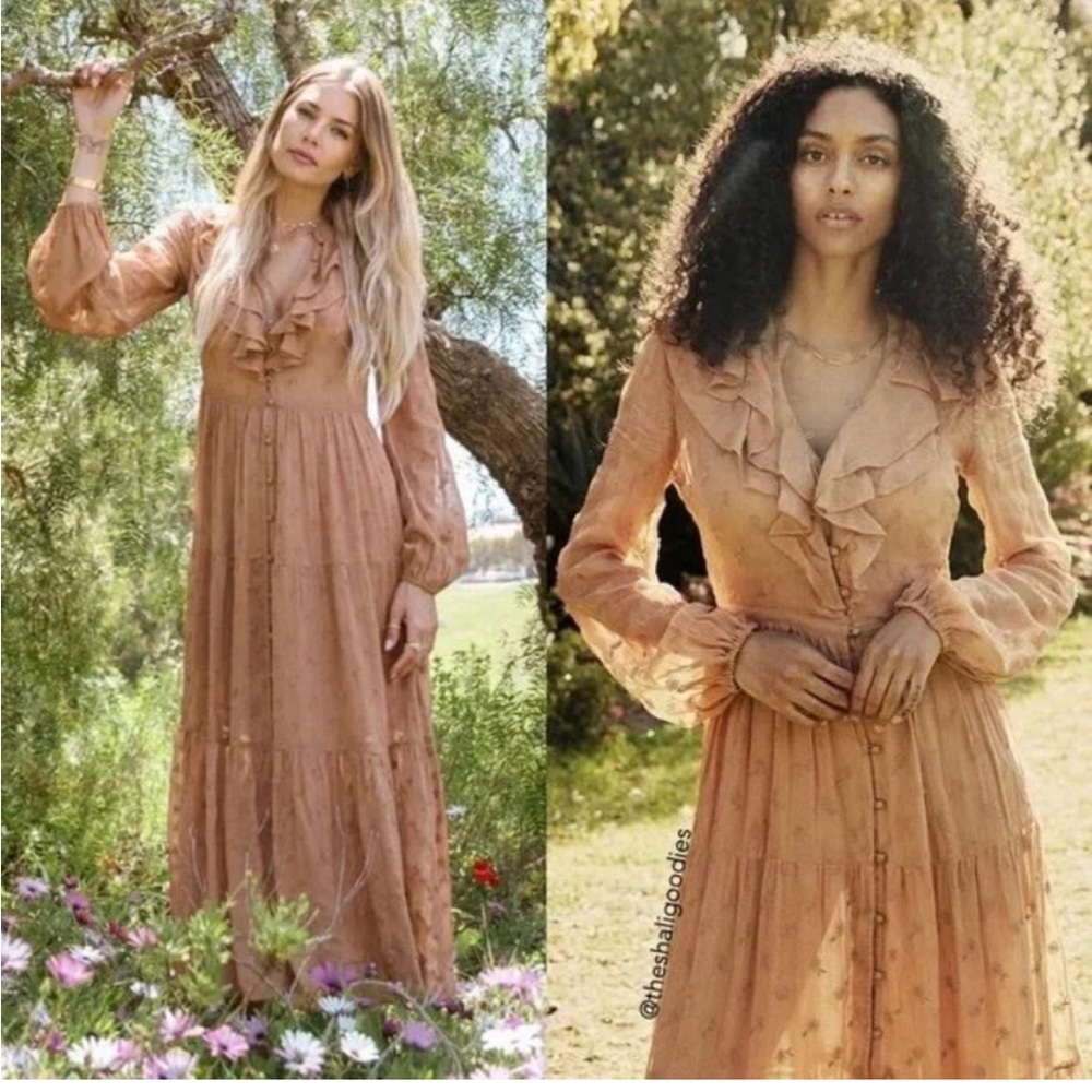 NWT Doen Faye Maxi Dress - Picture 12 of 15